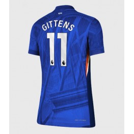 Chelsea Jamie Gittens #11 Thuis tenue Dames 2025-26 Korte Mouw